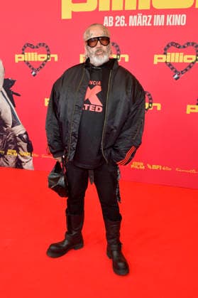 Sven Marquardt at the premiere of the movie Pillion at Kino International Berlin, 20 03 2026 Foto:xM.xBehrensx xFuturexImagex pillion_6301