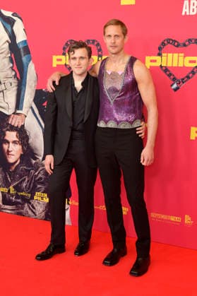 Harry Melling and Alexander Skarsgard at the premiere of the movie Pillion at Kino International Berlin, 20 03 2026 Foto:xM.xBehrensx xFuturexImagex pillion_6317