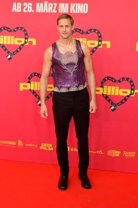 Alexander Skarsgard at the premiere of the movie Pillion at Kino International Berlin, 20 03 2026 Foto:xM.xBehrensx xFuturexImagex pillion_6331