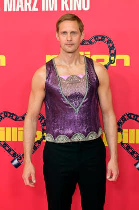 Alexander Skarsgard at the premiere of the movie Pillion at Kino International Berlin, 20 03 2026 Foto:xM.xBehrensx xFuturexImagex pillion_6332