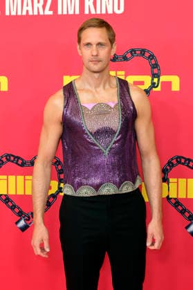 Alexander Skarsgard at the premiere of the movie Pillion at Kino International Berlin, 20 03 2026 Foto:xM.xBehrensx xFuturexImagex pillion_6333
