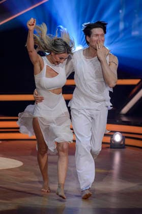 Anna Carina Woitschack with Evgeny Vinokurov in the third live show of season 19 of the RTL dance show Let s Dance at the MMC Coloneum Cologne, 20 03 2026 Foto:xW.xRanderathx xFuturexImagex lets_dance2003_6719