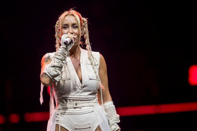 Sarah Connor live at a concert of her Arena Tour 2026 in the Messehalle Erfurt, 20 03 2026 Foto:xM.xKremerx xFuturexImagex connor_6342