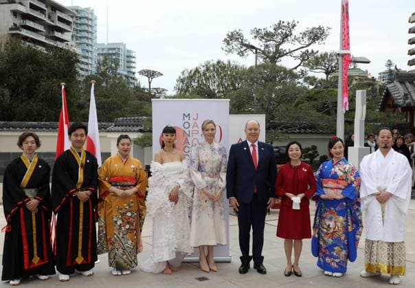 Relation Monaco Japon PHOTOPQR NICE MATIN Cyril Dodergny Monaco 21 03 2026 Monaco le 21 03 2026 Parvis du grimaldi Forum 20eme anniversaire des relations diplomatiques entre Monaco etle Japon En presence de S A S Le Prince Albert II, La Princesse Charlene et La Princesse Akiko de Mikasa Monaco on 21 03 2026 Grimaldi Forum forecourt 20th anniversary of diplomatic relations between Monaco and Japan In the presence of H S H Prince Albert II, Princess Charlene and Princess Akiko of Mikasa Monaco France  Copyright: xPHOTOPQR NICExMATIN MAXPPPxCyrilxDodergnyx 20260321NIM5525 20260321NIM5525