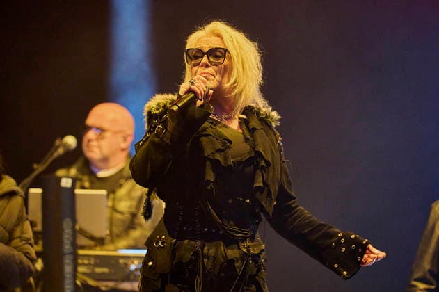 Kim Wilde live at a concert at the Adelboden Live Festival on the Adelboden market square, 20 03 2026 Foto:xP.xFrauchigerx xFuturexImagex wilde_6308