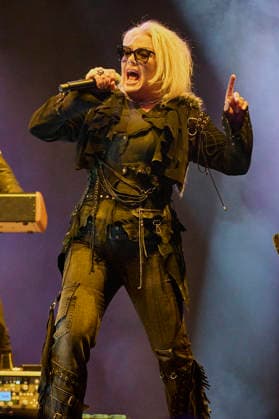 Kim Wilde live at a concert at the Adelboden Live Festival on the Adelboden market square, 20 03 2026 Foto:xP.xFrauchigerx xFuturexImagex wilde_6311
