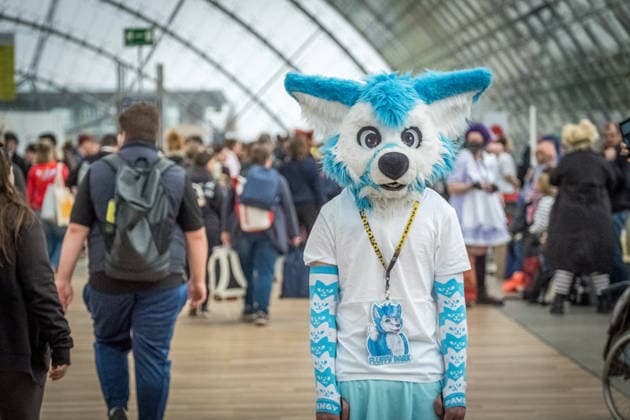 Third day of the Leipzig Book Fair 2026 Crowds, long queues and long waiting times dominated the picture Cosplayers from the Manga Comic Con Leipzig Book Fair 2026 Day 3
