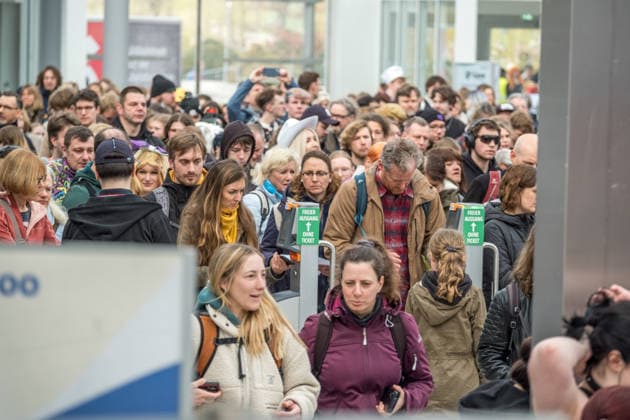 Third day of the Leipzig Book Fair 2026 Crowds, long queues and long waiting times dominate the scene Leipzig Book Fair 2026 Day 3