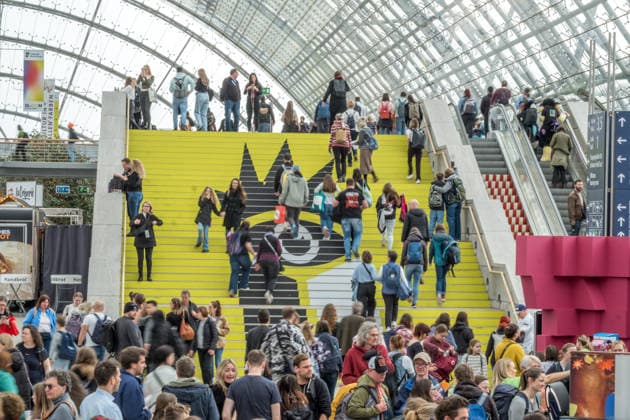 Third day of the Leipzig Book Fair 2026 Crowds, long queues and long waiting times dominate the scene Leipzig Book Fair 2026 Day 3