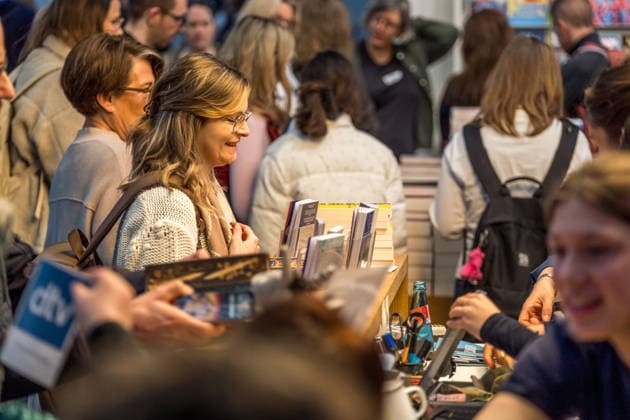Third day of the Leipzig Book Fair 2026 Crowds, long queues and long waiting times dominate the scene Leipzig Book Fair 2026 Day 3