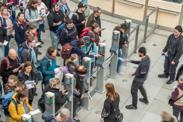Third day of the Leipzig Book Fair 2026 Crowds, long queues and long waiting times dominate the scene Leipzig Book Fair 2026 Day 3