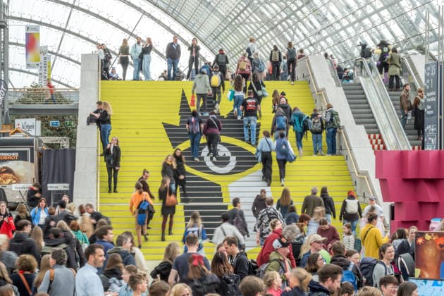 Third day of the Leipzig Book Fair 2026 Crowds, long queues and long waiting times dominate the scene Leipzig Book Fair 2026 Day 3