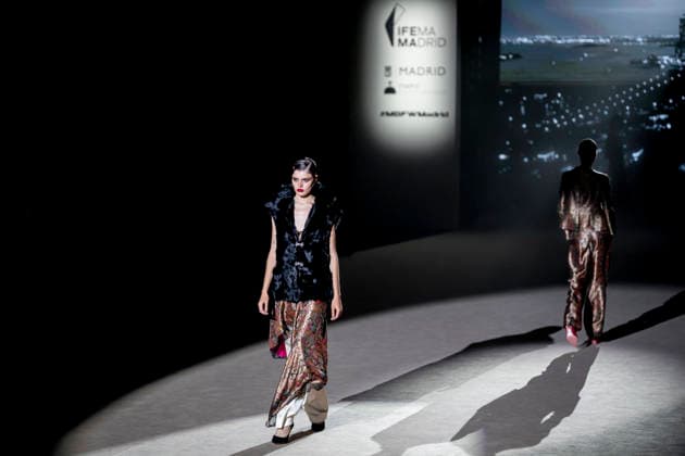 Odette Alvarezs fashion show at Mercedes Benz Fashion Week Odette Alvarezs fashion show on the occasion of Mercedes Benz Fashion Week, on March 21, 2026, in Madrid Spain Odette Alvarez, founder of Teté by Odette, is a brand that stands out for its romantic and feminine aesthetics, is a brand that stands out for its romantic and feminine aesthetics Her fashion show is part of the Mercedes Benz Fashion Week Madrid, the main Spanish fashion show organized by IFEMA, which brings together established firms and new talents 21 MARCH 2026 FASHION MODELS SHOWS MODELS SHOW MBFW A Pé Madrid Madrid Madrid Espana  Copyright: xA.xPÃ rezxMecax 7385284