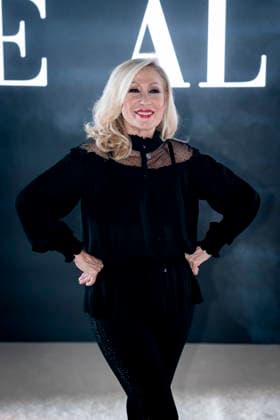 Odette Alvarezs fashion show at Mercedes Benz Fashion Week Rosa Benito poses before Odette Alvarezs fashion show on the occasion of the Mercedes Benz Fashion Week, March 21, 2026, in Madrid Spain Odette Alvarez, founder of Teté by Odette, is a brand that stands out for its romantic and feminine aesthetic, is a brand that stands out for its romantic and feminine aesthetics Her fashion show is part of the Mercedes Benz Fashion Week Madrid, the main Spanish fashion show organized by IFEMA, which brings together established firms and new talents 21 MARCH 2026 FASHION MODELS SHOWS MODELS SHOW MBFW A Pé Madrid Madrid Madrid Espana  Copyright: xA.xPÃ rezxMecax 7385302