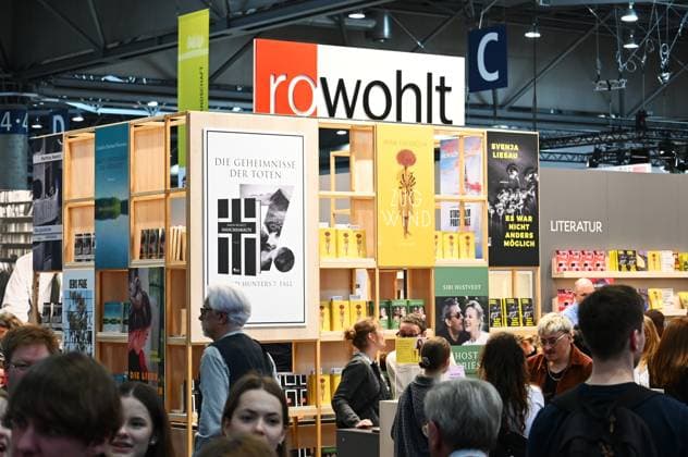 Leipzig Book Fair, Book Fair Leipzig, Saxony from 19 03 to 22 03 2026 Stand of Rowohlt Verlag