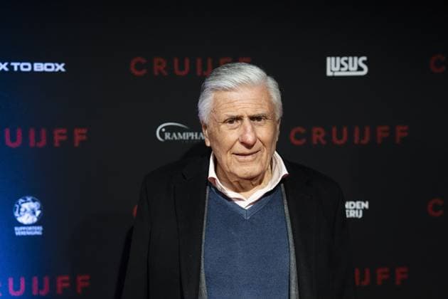 AMSTERDAM - Sjaak Swart prior to the world premiere of the four-part documentary Cruijff in the Johan Cruijff ArenA. JEROEN JUMELET ANP netherlands out - belgium out  Copyright: xx x554015676x originalFilename: 554015676.jpg
