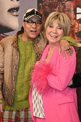 Francis C Winter and Judy Winter at the Wir sind am Leben Musical Premiere at the Theater des Westens on 21 03 2026 in Berlin Wir Sind Am Leben Musical Premiere in Berlin