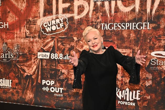 Angelika Milster at the Wir sind am Leben Musical Premiere at the Theater des Westens on 21 03 2026 in Berlin Wir Sind Am Leben Musical Premiere in Berlin