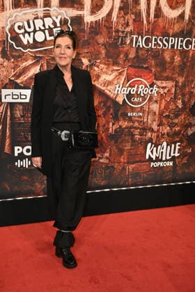Katy Karrenbauer at the Wir sind am Leben Musical Premiere at the Theater des Westens on 21 03 2026 in Berlin Wir Sind Am Leben Musical Premiere in Berlin