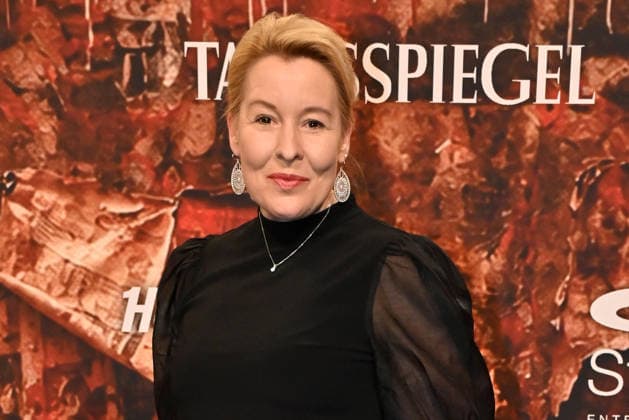 Franziska Giffey at the Wir sind am Leben musical premiere at the Theater des Westens on 21 03 2026 in Berlin Wir Sind Am Leben musical premiere in Berlin