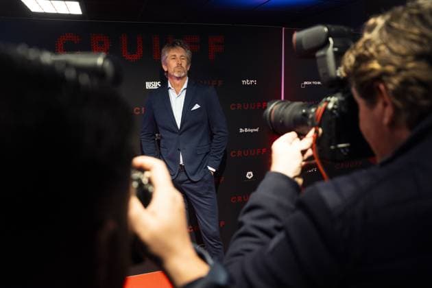 AMSTERDAM - Edwin van der Sar prior to the world premiere of the four-part documentary Cruijff in the Johan Cruijff ArenA. JEROEN JUMELET ANP netherlands out - belgium out  Copyright: xx x554016648x originalFilename: 554016648.jpg