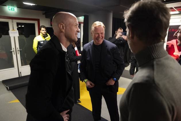 AMSTERDAM - Ronald Koeman prior to the world premiere of the four-part documentary Cruijff in the Johan Cruijff ArenA. JEROEN JUMELET ANP netherlands out - belgium out  Copyright: xx x554017373x originalFilename: 554017373.jpg