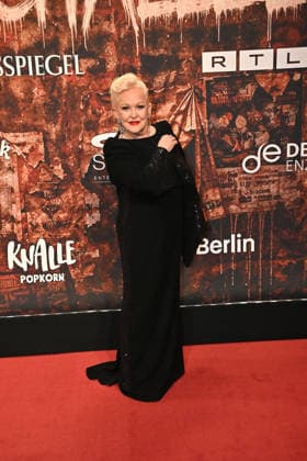 Angelika Milster during the Wir sind am Leben musical premiere at Theater des Westens on March 21, 2026 in Berlin, Germany Wir Sind Am Leben Musical Premiere in Berlin
