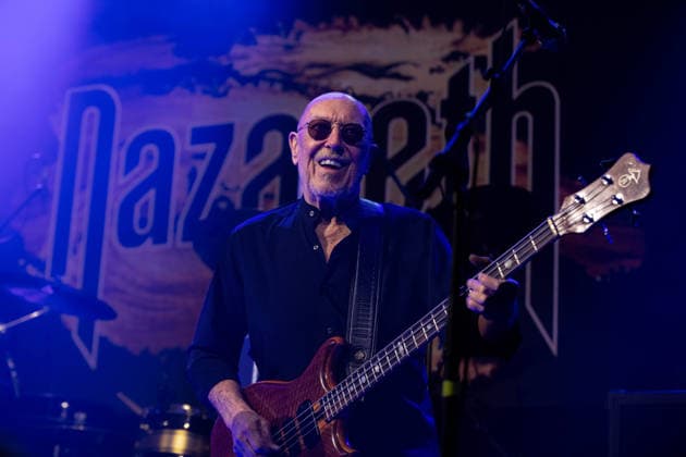 Nazareth: Still Rockin Hard Tour 2026, Hallstadt, Vamos Club and Event Germany, Hallstadt, Vamos Club and Event - 21 Mar 2026 - Concert, Music - Nazareth: Still Rockin Hard Tour 2026 Image: Nazareth preforming their opening show to the Still Rockin Hard Tour 2026 at the Vamos Club in Hallstadt, Germany. Hallstadt Vamos Club and Event Bayern Germany Copyright: xPresseFotoxEvansx