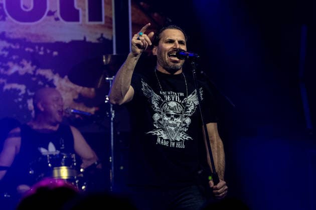 Nazareth: Still Rockin Hard Tour 2026, Hallstadt, Vamos Club and Event Germany, Hallstadt, Vamos Club and Event - 21 Mar 2026 - Concert, Music - Nazareth: Still Rockin Hard Tour 2026 Image: Nazareth preforming their opening show to the Still Rockin Hard Tour 2026 at the Vamos Club in Hallstadt, Germany. Hallstadt Vamos Club and Event Bayern Germany Copyright: xPresseFotoxEvansx