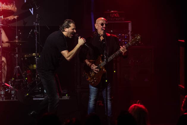 Nazareth: Still Rockin Hard Tour 2026, Hallstadt, Vamos Club and Event Germany, Hallstadt, Vamos Club and Event - 21 Mar 2026 - Concert, Music - Nazareth: Still Rockin Hard Tour 2026 Image: Nazareth preforming their opening show to the Still Rockin Hard Tour 2026 at the Vamos Club in Hallstadt, Germany. Hallstadt Vamos Club and Event Bayern Germany Copyright: xPresseFotoxEvansx