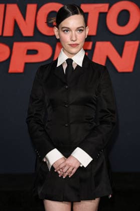 Los Angeles Premiere Of Netflix s Something Very Bad Is Going To Happen Season 1 HOLLYWOOD, LOS ANGELES, CALIFORNIA, USA - MARCH 19: Victoria Pedretti arrives at the Los Angeles Premiere Of Netflix s Something Very Bad Is Going To Happen Season 1 held at The Egyptian Theatre Hollywood on March 19, 2026 in Hollywood, Los Angeles, California, United States., Credit:Chad Salvador Avalon United States, California, Hollywood, The Egyptian Theatre Hollywood Copyright: xChadxSalvadorx xAvalonx 1085030225