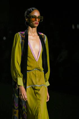 Odette Alvarez - Mercedes-Benz Fashion Week Madrid -21 Mar 2026 A model walks the runway wearing a design by Odette Alvarez during Mercedes-Benz Fashion Week de Madrid in IFEMA. Madrid Spain Copyright: xAtilanoxGarciax xSOPAxImagesx photos09967