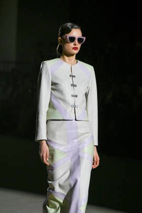 Odette Alvarez - Mercedes-Benz Fashion Week Madrid -21 Mar 2026 A model walks the runway wearing a design by Odette Alvarez during Mercedes-Benz Fashion Week de Madrid in IFEMA. Madrid Spain Copyright: xAtilanoxGarciax xSOPAxImagesx photos09970