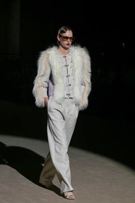 Odette Alvarez - Mercedes-Benz Fashion Week Madrid -21 Mar 2026 A model walks the runway wearing a design by Odette Alvarez during Mercedes-Benz Fashion Week de Madrid in IFEMA. Madrid Spain Copyright: xAtilanoxGarciax xSOPAxImagesx photos09971