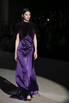 Menchen Tomas - Mercedes-Benz Fashion Week Madrid, Spain - 21 Mar 2026 A model walks the runway wearing a design by Menchen Tomas during Mercedes-Benz Fashion Week de Madrid in IFEMA. Madrid Spain Copyright: xAtilanoxGarciax xSOPAxImagesx photos09854