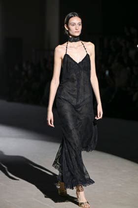 February 28, 2026, Madrid, Spain: A model walks the runway wearing a design by Menchen Tomas during Mercedes-Benz Fashion Week de Madrid in IFEMA. Madrid Spain - ZUMAs197 20260228_aaa_s197_2906 Copyright: xAtilanoxGarciax