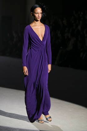 February 28, 2026, Madrid, Spain: A model walks the runway wearing a design by Menchen Tomas during Mercedes-Benz Fashion Week de Madrid in IFEMA. Madrid Spain  - ZUMAs197 20260228_aaa_s197_2930 Copyright: xAtilanoxGarciax