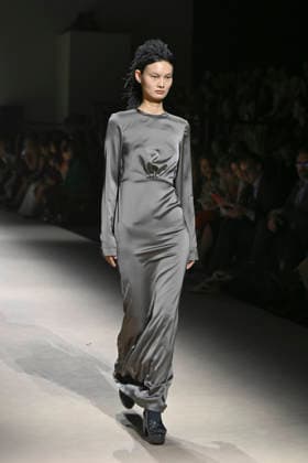 Fely Campo - Mercedes-Benz Fashion Week Madrid, Spain - 21Mar 2026 A model walks the runway wearing a design by Fely Campo during Mercedes-Benz Fashion Week de Madrid in IFEMA. Madrid Spain Copyright: xAtilanoxGarciax xSOPAxImagesx photos09952