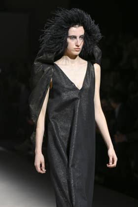 Fely Campo - Mercedes-Benz Fashion Week Madrid, Spain - 21Mar 2026 A model walks the runway wearing a design by Fely Campo during Mercedes-Benz Fashion Week de Madrid in IFEMA. Madrid Spain Copyright: xAtilanoxGarciax xSOPAxImagesx photos09929