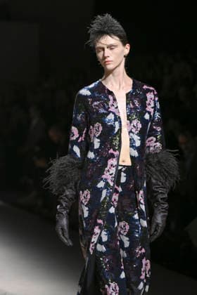 Fely Campo - Mercedes-Benz Fashion Week Madrid, Spain - 21Mar 2026 A model walks the runway wearing a design by Fely Campo during Mercedes-Benz Fashion Week de Madrid in IFEMA. Madrid Spain Copyright: xAtilanoxGarciax xSOPAxImagesx photos09948