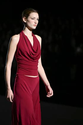 February 28, 2026, Madrid, Spain: A model walks the runway wearing a design by Menchen Tomas during Mercedes-Benz Fashion Week de Madrid in IFEMA. Madrid Spain - ZUMAs197 20260228_aaa_s197_2932 Copyright: xAtilanoxGarciax