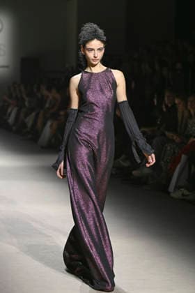 Fely Campo - Mercedes-Benz Fashion Week Madrid, Spain - 21Mar 2026 A model walks the runway wearing a design by Fely Campo during Mercedes-Benz Fashion Week de Madrid in IFEMA. Madrid Spain Copyright: xAtilanoxGarciax xSOPAxImagesx photos09906