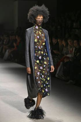 Fely Campo - Mercedes-Benz Fashion Week Madrid, Spain - 21Mar 2026 A model walks the runway wearing a design by Fely Campo during Mercedes-Benz Fashion Week de Madrid in IFEMA. Madrid Spain Copyright: xAtilanoxGarciax xSOPAxImagesx photos09914