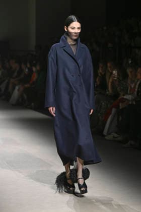 Fely Campo - Mercedes-Benz Fashion Week Madrid, Spain - 21Mar 2026 A model walks the runway wearing a design by Fely Campo during Mercedes-Benz Fashion Week de Madrid in IFEMA. Madrid Spain Copyright: xAtilanoxGarciax xSOPAxImagesx photos09916
