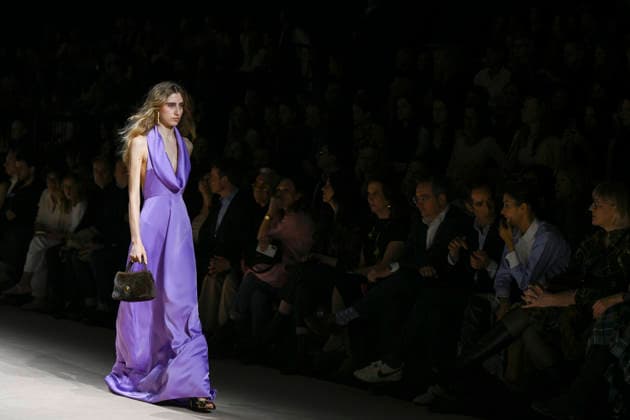 Lola Casademunt - Mercedes-Benz Fashion Week Madrid, Spain - 21 Mar 2026 A model walks the runway wearing a design by Lola Casademunt during Mercedes-Benz Fashion Week de Madrid in IFEMA. Madrid Spain Copyright: xAtilanoxGarciax xSOPAxImagesx photos10115