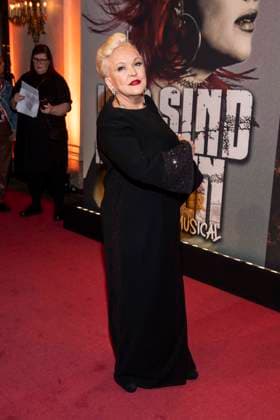 abb Angelika Milster singer at the German premiere of Wir sind am Leben das Berlin Musical at Theater des Westens on Saturday 21 03 2026 Berlin Germany