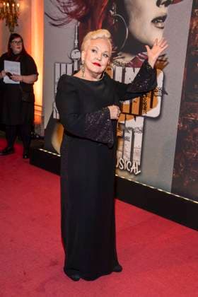 abb Angelika Milster singer at the German premiere of Wir sind am Leben das Berlin Musical at Theater des Westens on Saturday 21 03 2026 Berlin Germany