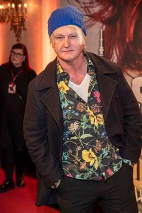 abb Detlev Buck director blaue Muetze as guest at the German premiere of Wir sind am Leben das Berlin Musical at Theater des Westens on Saturday 21 03 2026 Berlin Germany