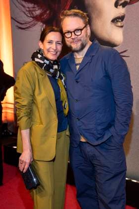 abb Ulrike Frank and Marc Schubring Actress couple as guests at the German premiere of Wir sind am Leben das Berlin Musical at the Theater des Westens on Saturday 21 03 2026 Berlin Germany