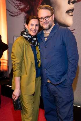 abb Ulrike Frank and Marc Schubring Actress couple as guests at the German premiere of Wir sind am Leben das Berlin Musical at the Theater des Westens on Saturday 21 03 2026 Berlin Germany